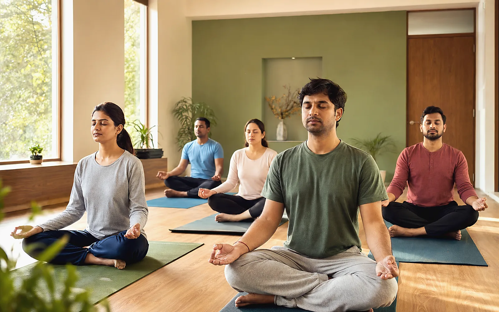 Peaceful wellness hall for calm family recovery questions