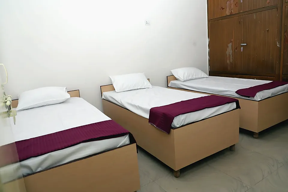 Clean residential rehabilitation room for structured recovery care